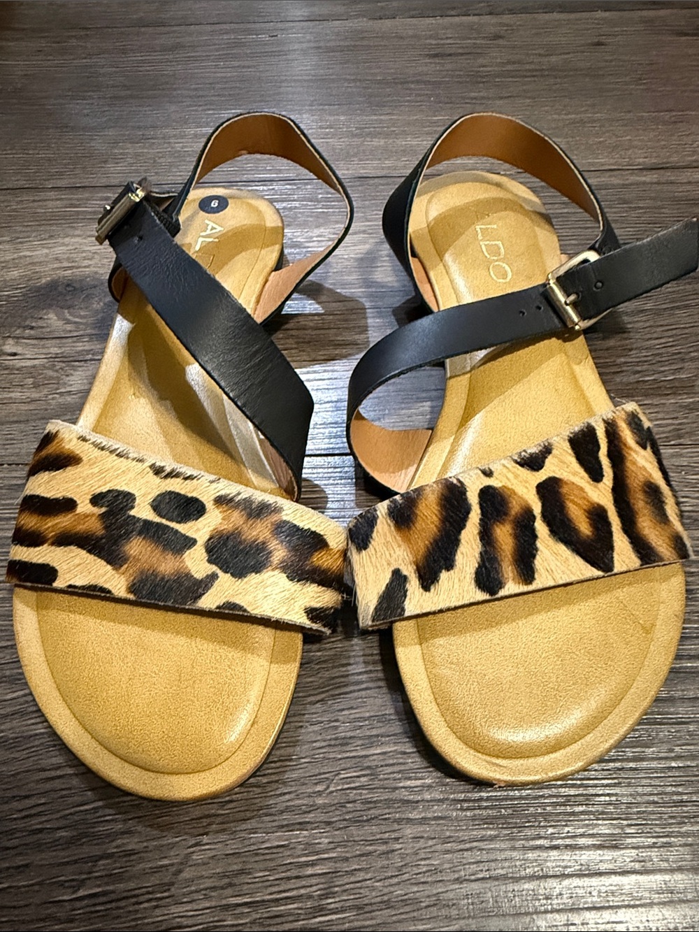 Aldo Ocalinna Calf Hair Sandals